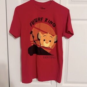Disney Red Lion King Kids T-Shirt